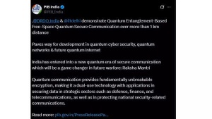 
India Races to Build 'Unhackable' Quantum Network to Thwart Cyber Threats
