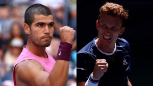 Alcaraz Cruises into US Open Quarterfinals, Lehecka Secures First Grand Slam QF Berth