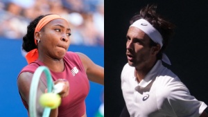 US Open: Coco Gauff storms into pre-quarters, Musetti advances after Cobolli retires