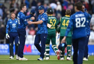 Aiden Markram's Blistering Knock Propels South Africa to Victory Over England in 1st ODI
OR
Markram's Record-Breaking Fifty Leads South Africa's Demolition of England in ODI Opener