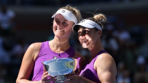 US Open Upset: Dabrowski and Routliffe Secure Women's Doubles Title, Defeating Siniakova and Townsend