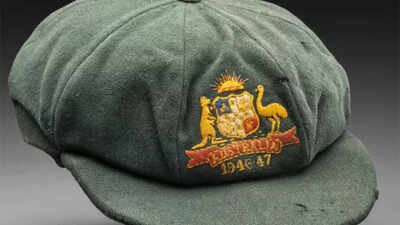 SOLD! Don Bradman's rare baggy green fetches $438,500; National Museum makes winning bid
